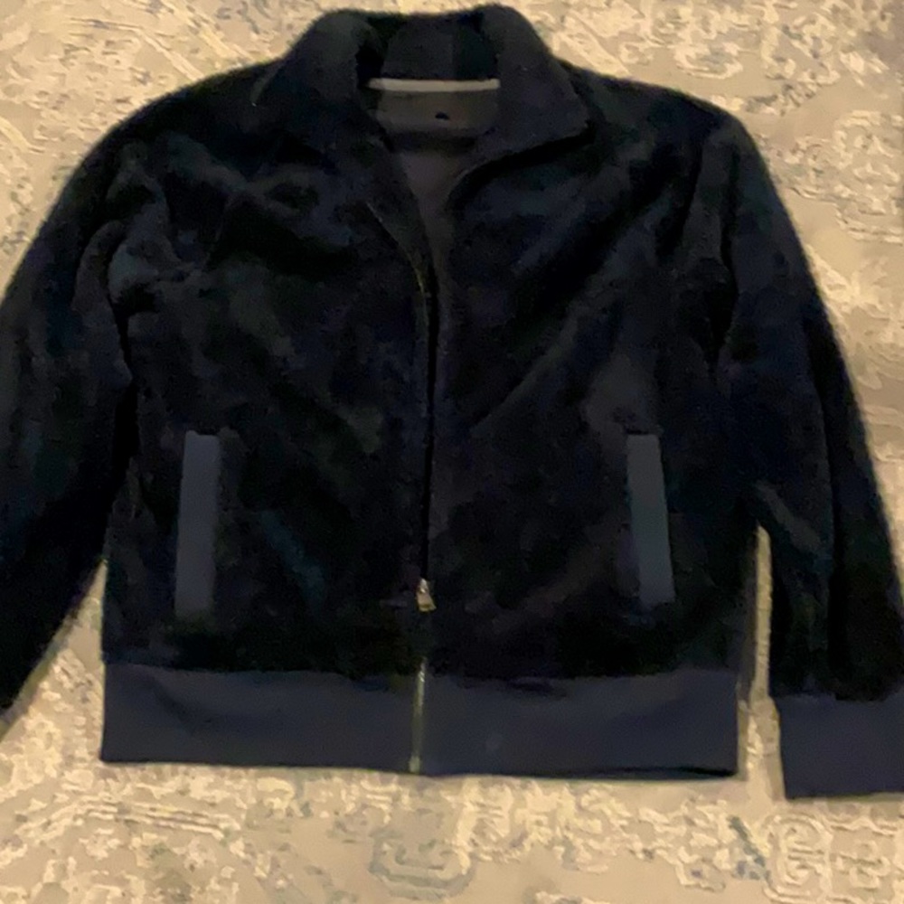 Banana Republic Men's Sherpa Fleece Full Zip Jacket w. Pockets size L